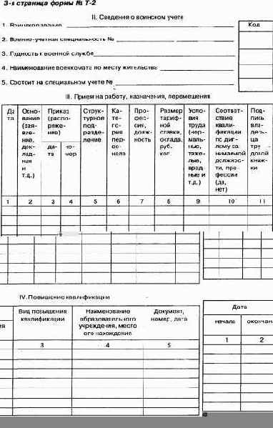Тeма 6. требования оформлению документов по личному составу