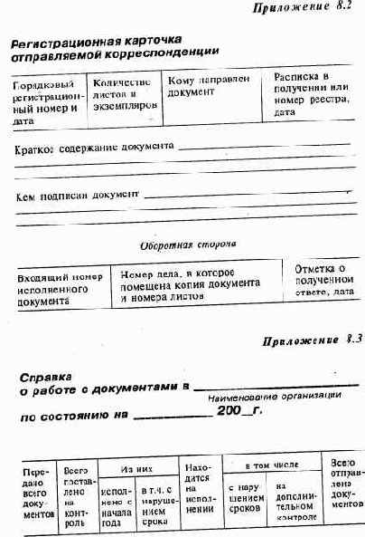 Тема 8. Организация работы с документами